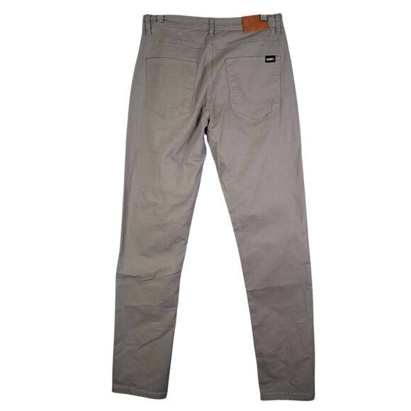 Barbell Apparel Pants Men's Athletic Chino Flat Front Ash Size 32X34 New 32 - Picture 3 of 14